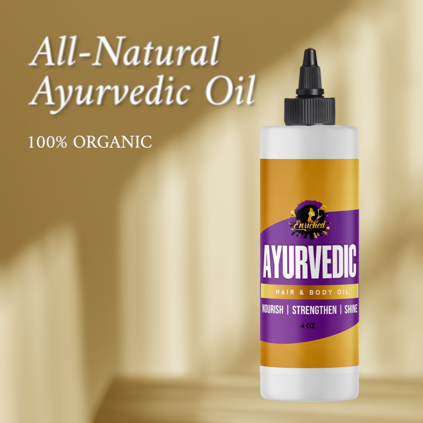 Ayurvedic Hair & Body Oil